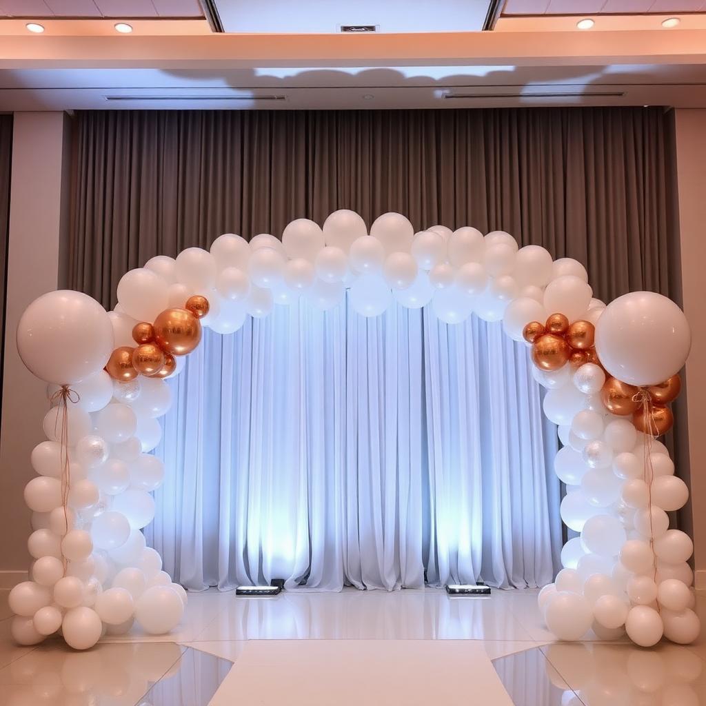 Ring Ceremony balloon decor